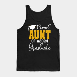 Senior Proud aunt of a Class of 2024 Graduate Tank Top